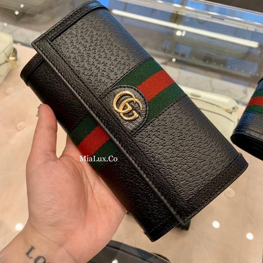 @Gucci▪️Ophidia Dollar 牛皮翻蓋長夾/P335