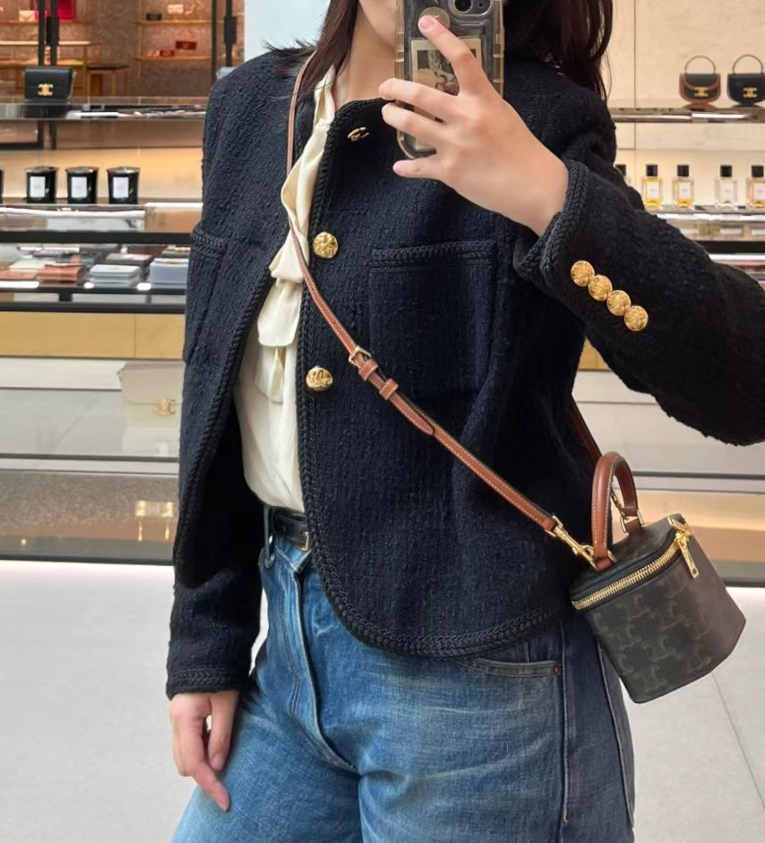 *現貨*Celine▪️VANITY MINI 老花化妝包/870E900 年前特價🉐29800