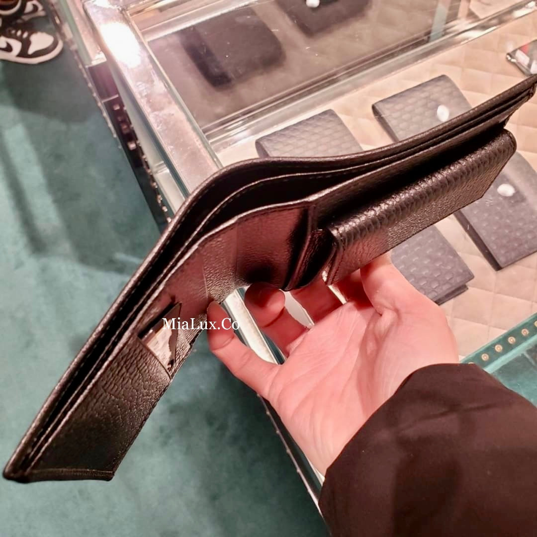 *@Gucci Canvas Wallet 男女款老花零錢短夾/P220