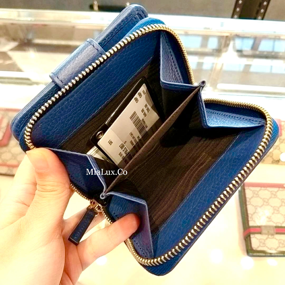 *@Gucci Canvas 織布短夾/440P200 🔔限時折🉐11000