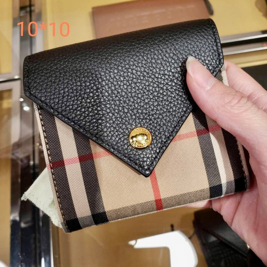 @Burberry▪️Lila 格紋信封三折短夾/P260 🔥下殺🉐12700