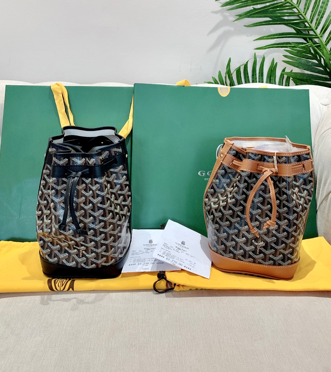 Goyard▪️Petit Flot Bucket 小水桶包/1705E1900 🍀🉐77000🇪🇺