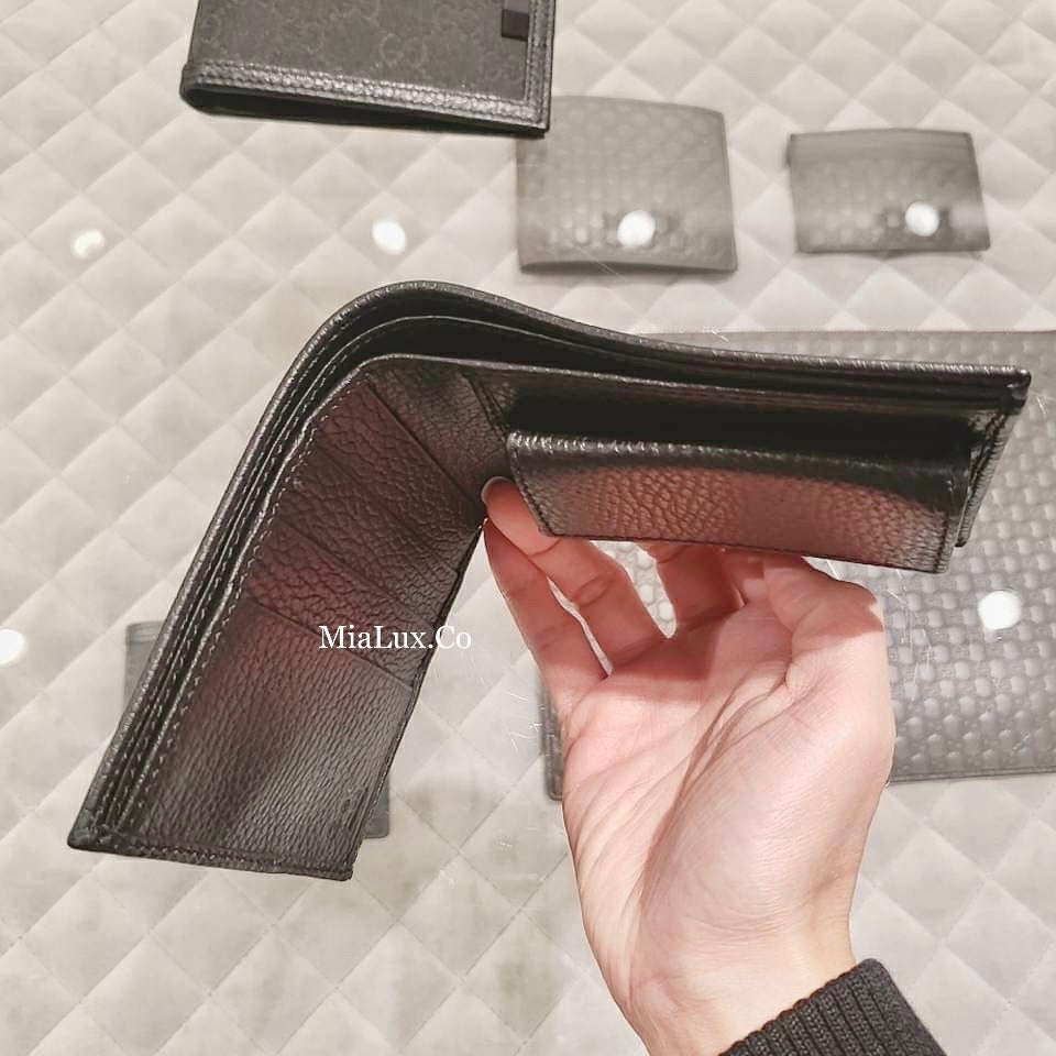 *@Gucci Canvas Wallet 男女款老花零錢短夾/P220