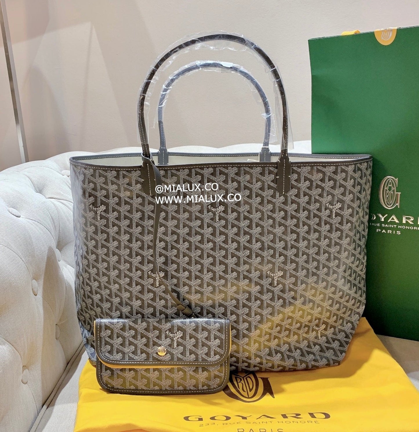 Goyard Saint Louis PM 經典托特包/1270E1450 🍀🉐58150🇬🇧