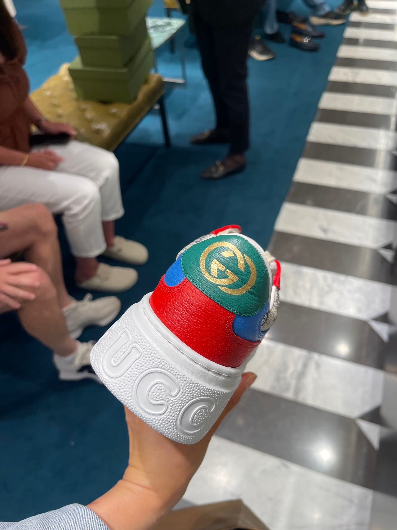 @Gucci Chunky B 男生款餅乾鞋/645P325 🔔限時折🉐15430