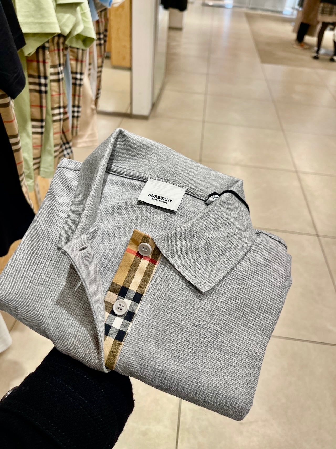 @Burberry 女款Polo上衣/320P129 🔥下殺🉐6610