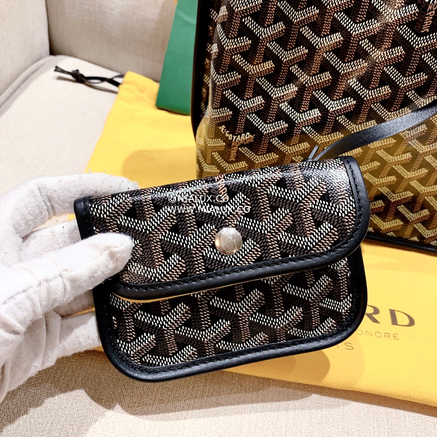 Goyard▪️Anjou Mini 雙面迷你托特/1800E2050 🍀🉐83000🇪🇺