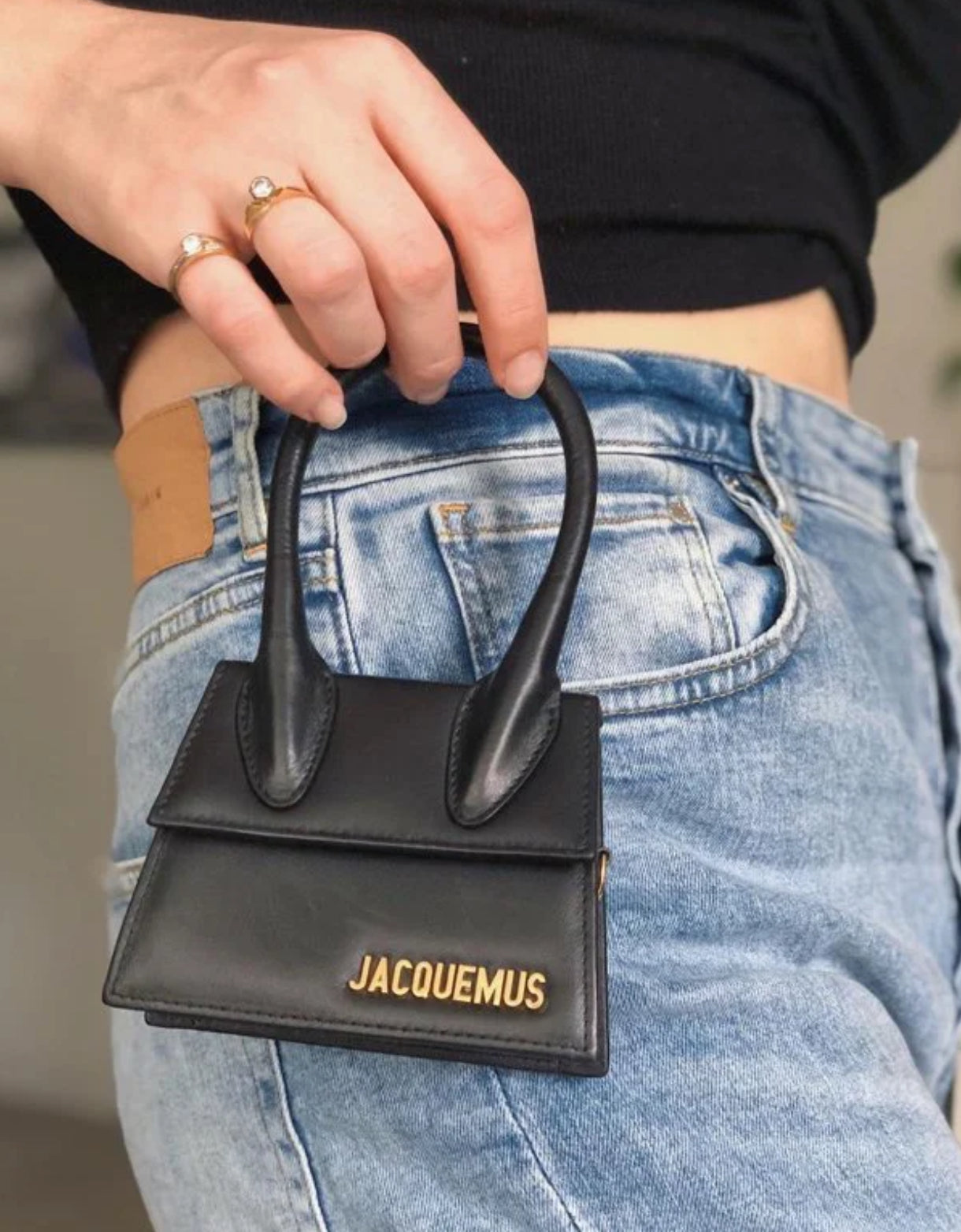 Jacquemus Chiquito Mini 手提包 黑/520/CF300+㊙️折扣🉐15800💰🏷️