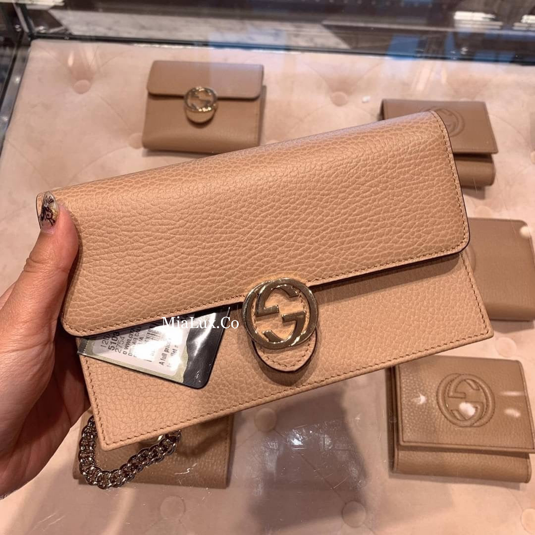 *@Gucci▪️GG WOC 雙G銀扣WOC包/P435 🔔限時折🉐20580