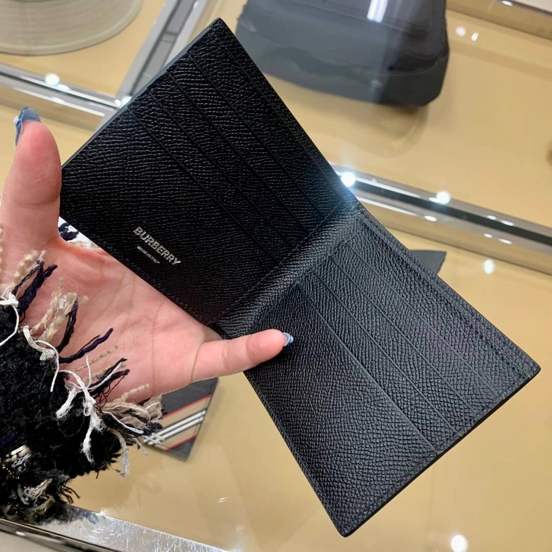 @Burberry Icon Stripe 男女款條紋雙開短夾/195 🔥下殺🉐9980