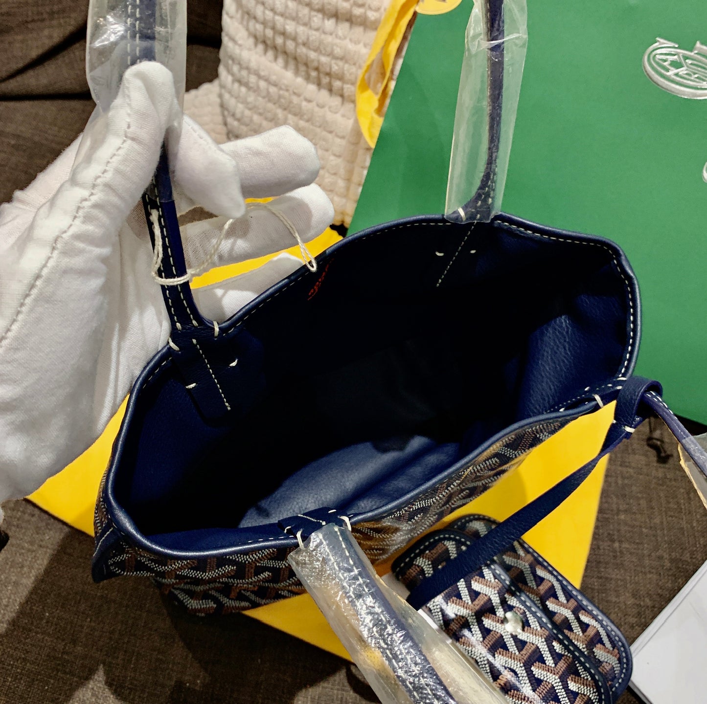 Goyard▪️Anjou Mini 雙面迷你托特/1800E2050 🍀🉐83000🇪🇺