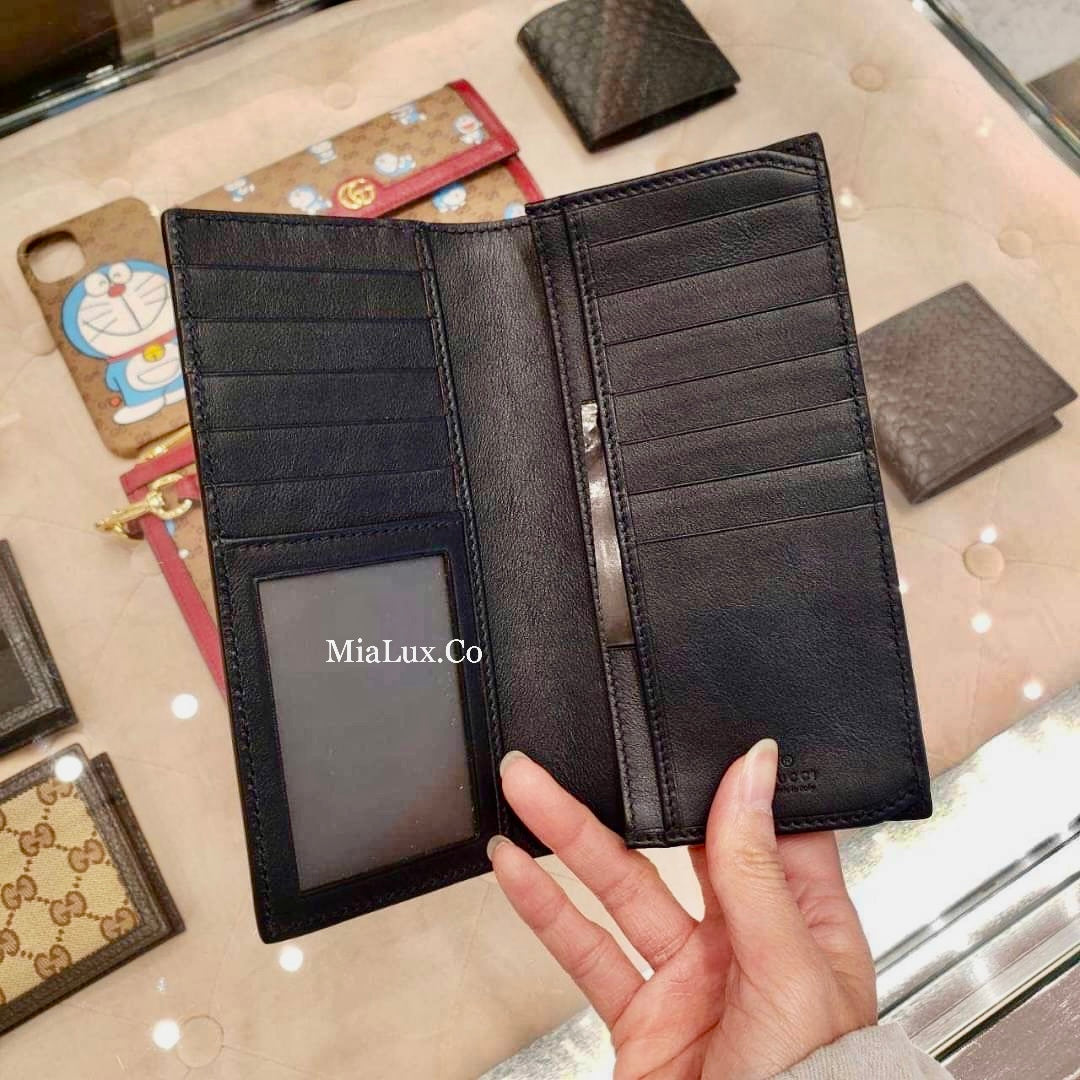 @Gucci Embossed Long Wallet 男生款壓紋對開長夾/P235