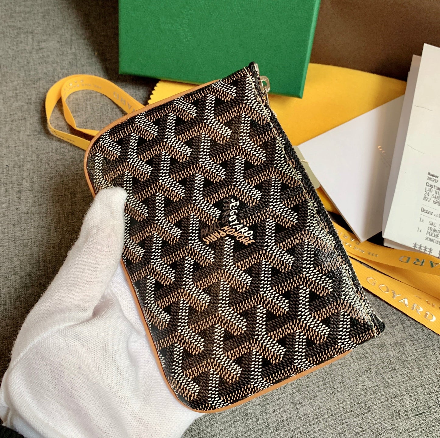 *現貨*Goyard▪️Senat Pouch Mini 一字拉鍊零錢包/395 年前特價🉐17800🏷️