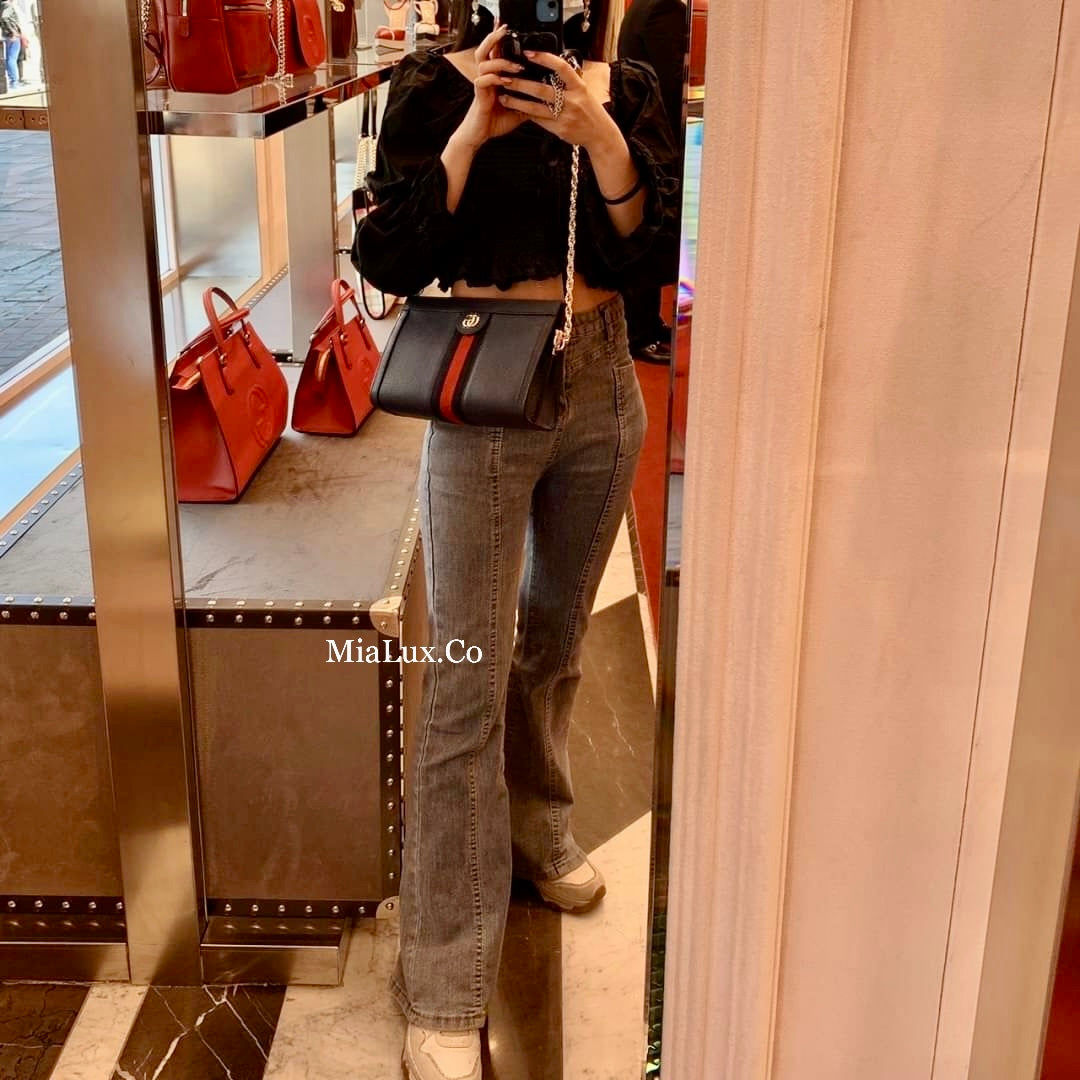 @Gucci▪️Ophidia S 小款手拿肩背鏈包/P1510 🔔限時折🉐68950