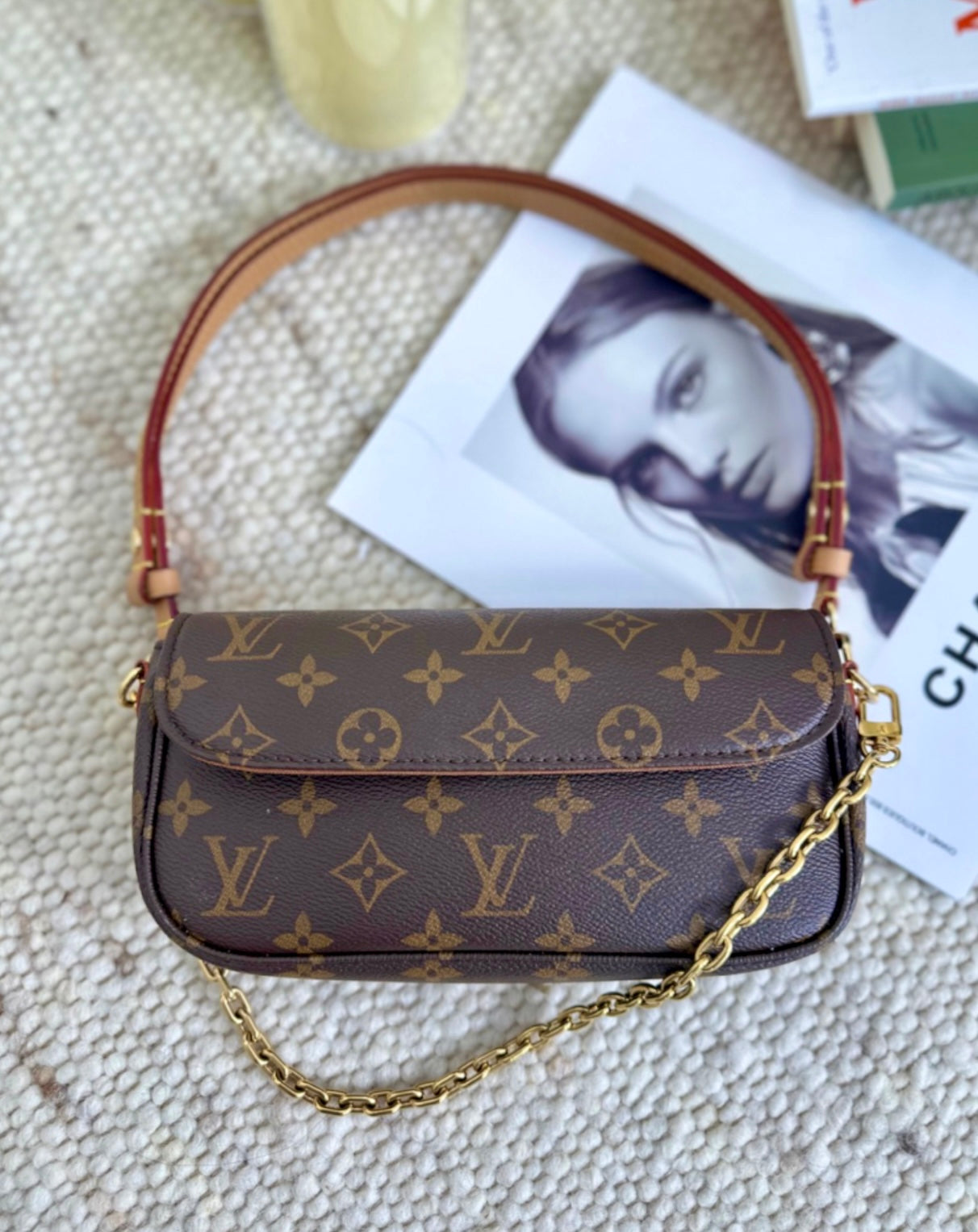 LV Ivy Wallet on Chain 爆款老花腋下包/1350✨🉐57700