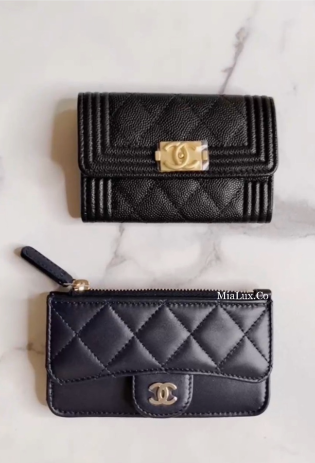 CHANEL▪️CF CARD HOLDER 拉鍊卡層卡夾 -