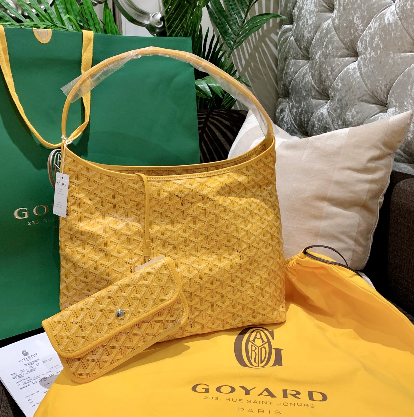 Goyard▪️Boheme Hobo 最火單肩包/1625E1850 🉐79800🏷️(長等款)