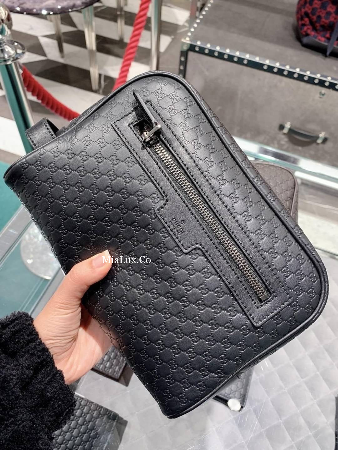 @Gucci Toiletry 男生款壓紋漱洗包/P270