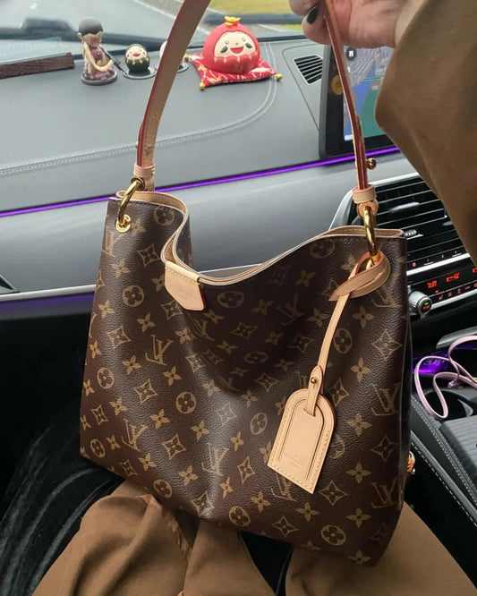 ❌LV Graceful PM Hobo 小款老花肩背包/1330 ✨🉐55530