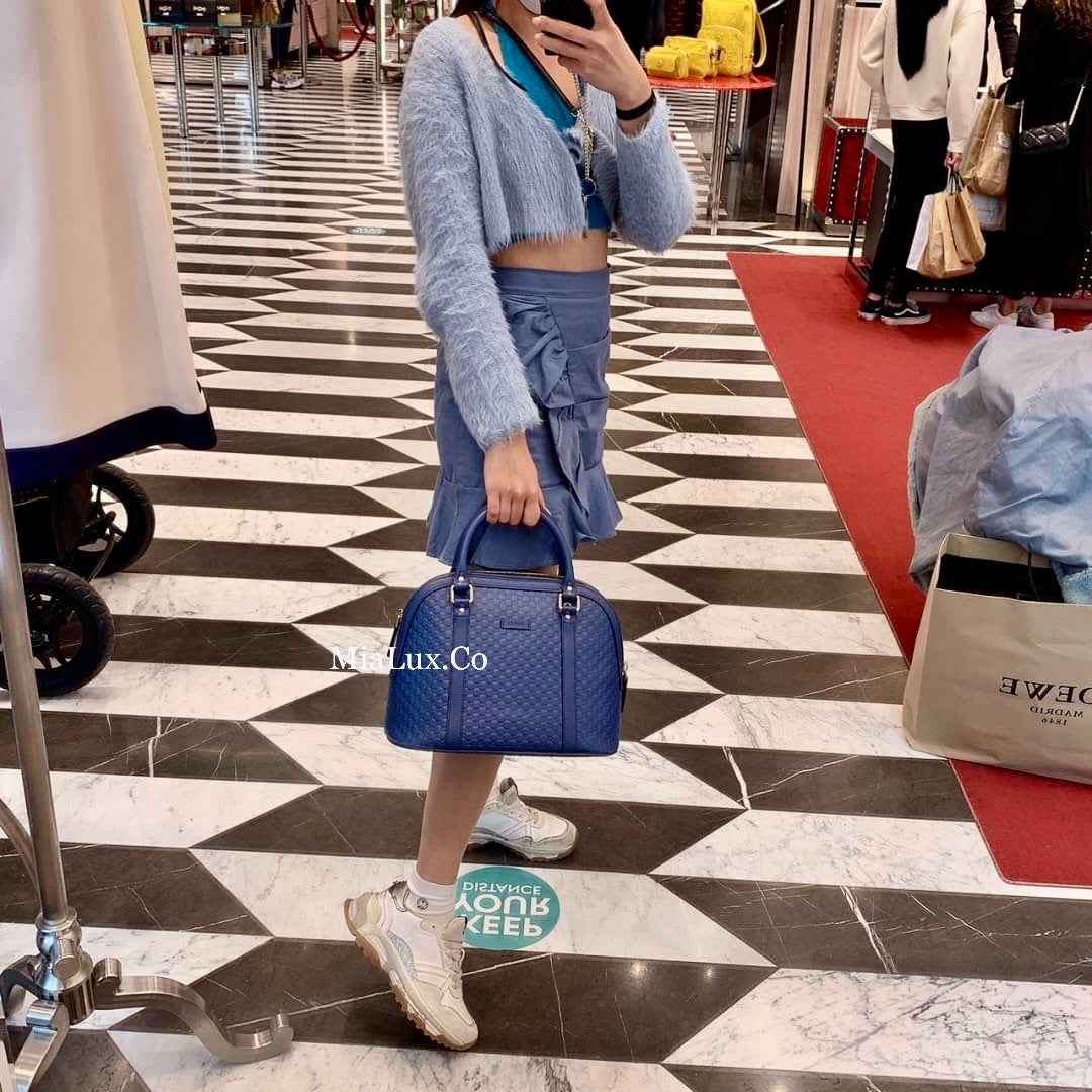 @Gucci Embossed Bag L 大款壓紋牛皮貝殼包/P745 🔔限時折🉐34530