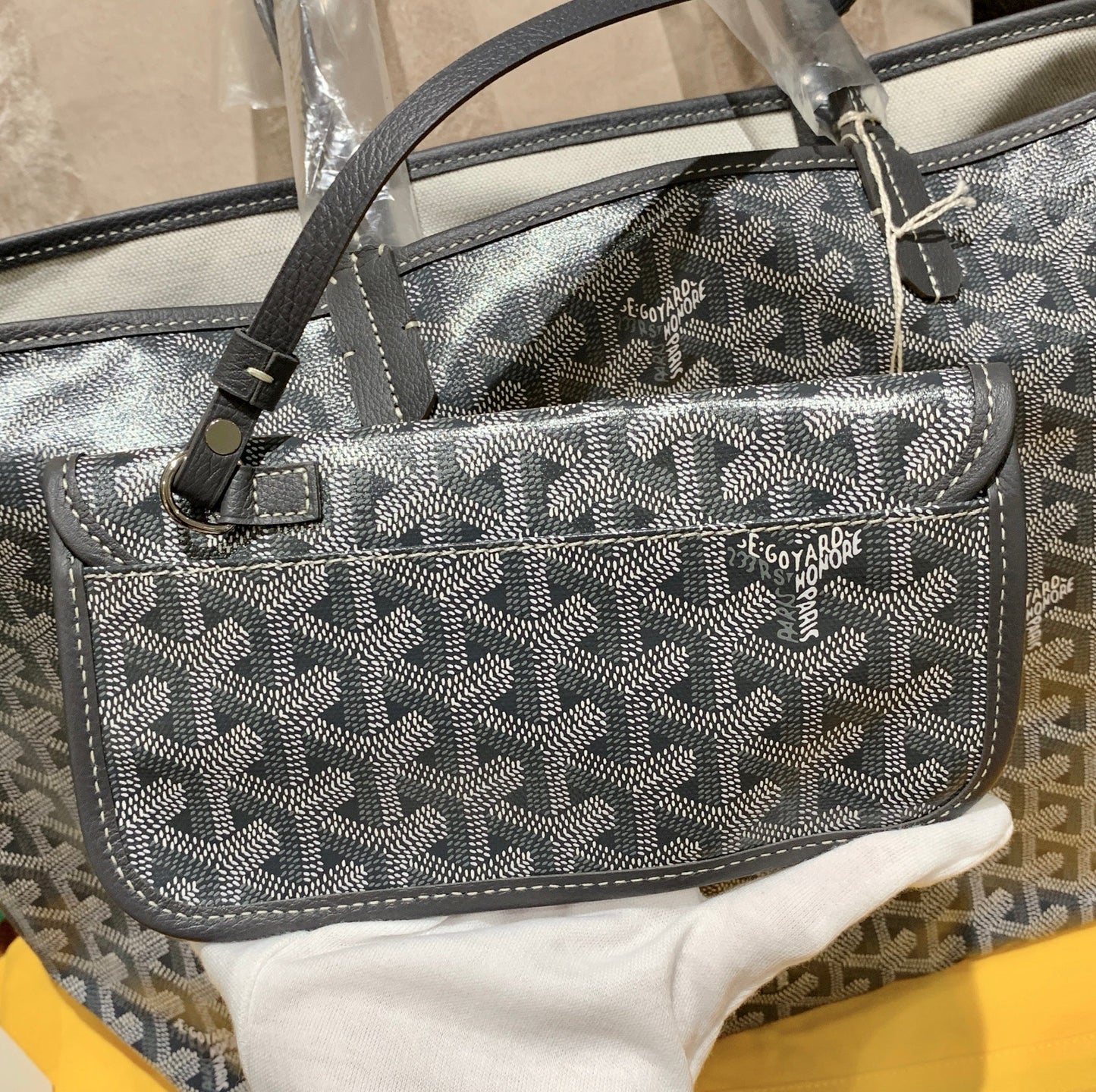 Goyard Saint Louis PM 經典托特包/1270E1450 🍀🉐58150🇬🇧