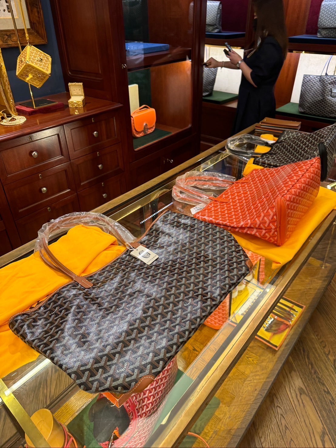 Goyard Saint Louis PM 經典托特包/1270E1450 🍀🉐58150🇬🇧
