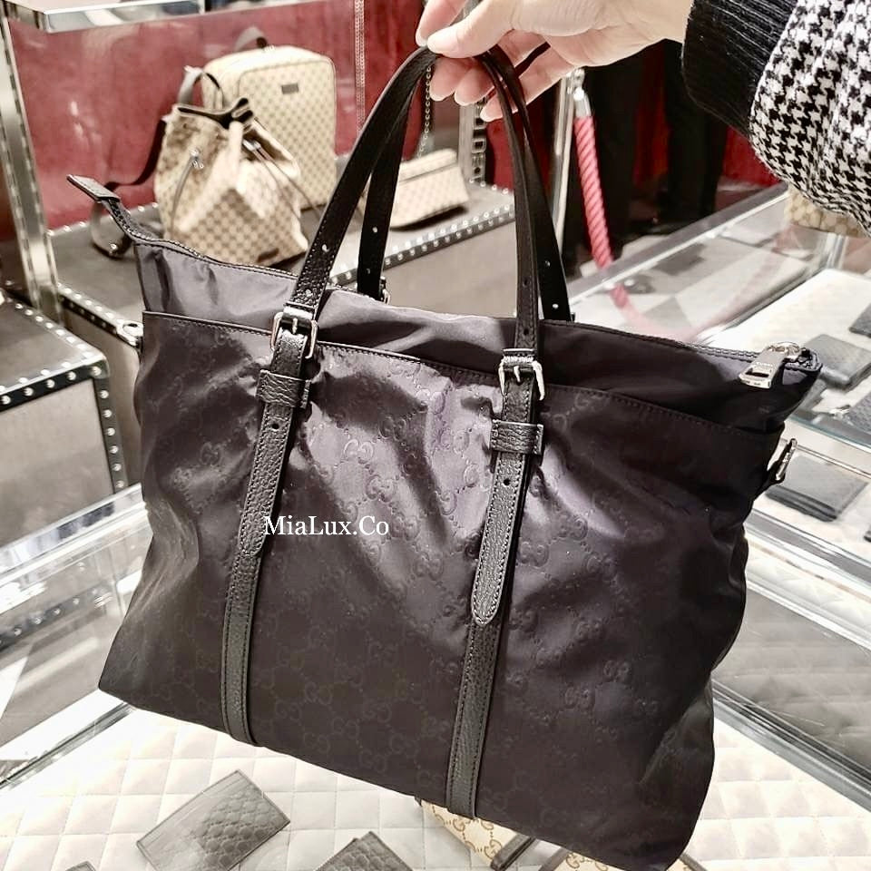 *@Gucci Nylon Tote 尼龍托特包/P495