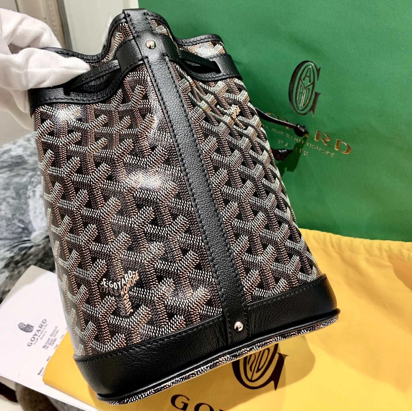Goyard▪️Petit Flot Bucket 小水桶包/1705E1900 🍀🉐77000🇪🇺