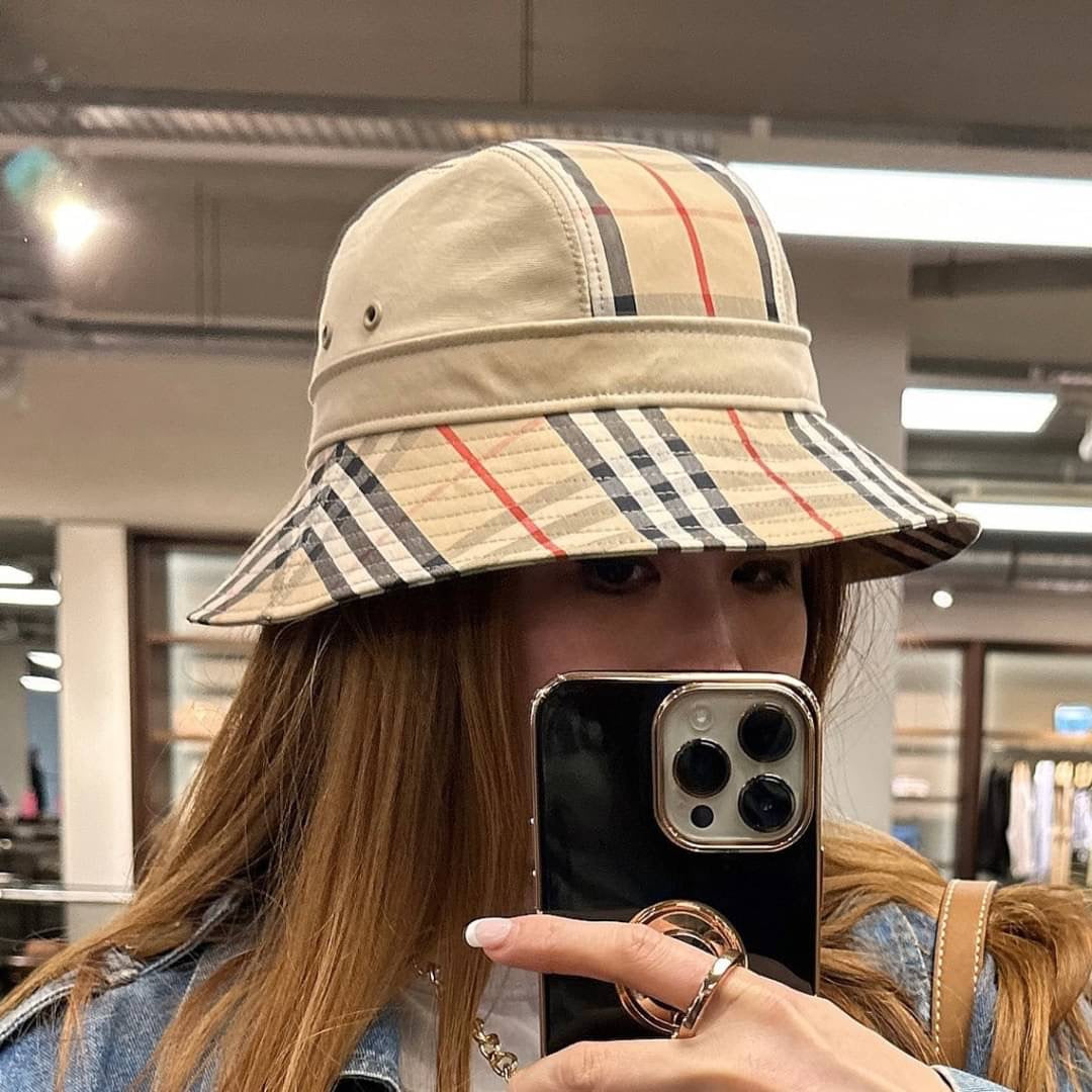 *現貨*@Burberry Vintage Check 經典格紋漁夫帽  P7600 /T12000