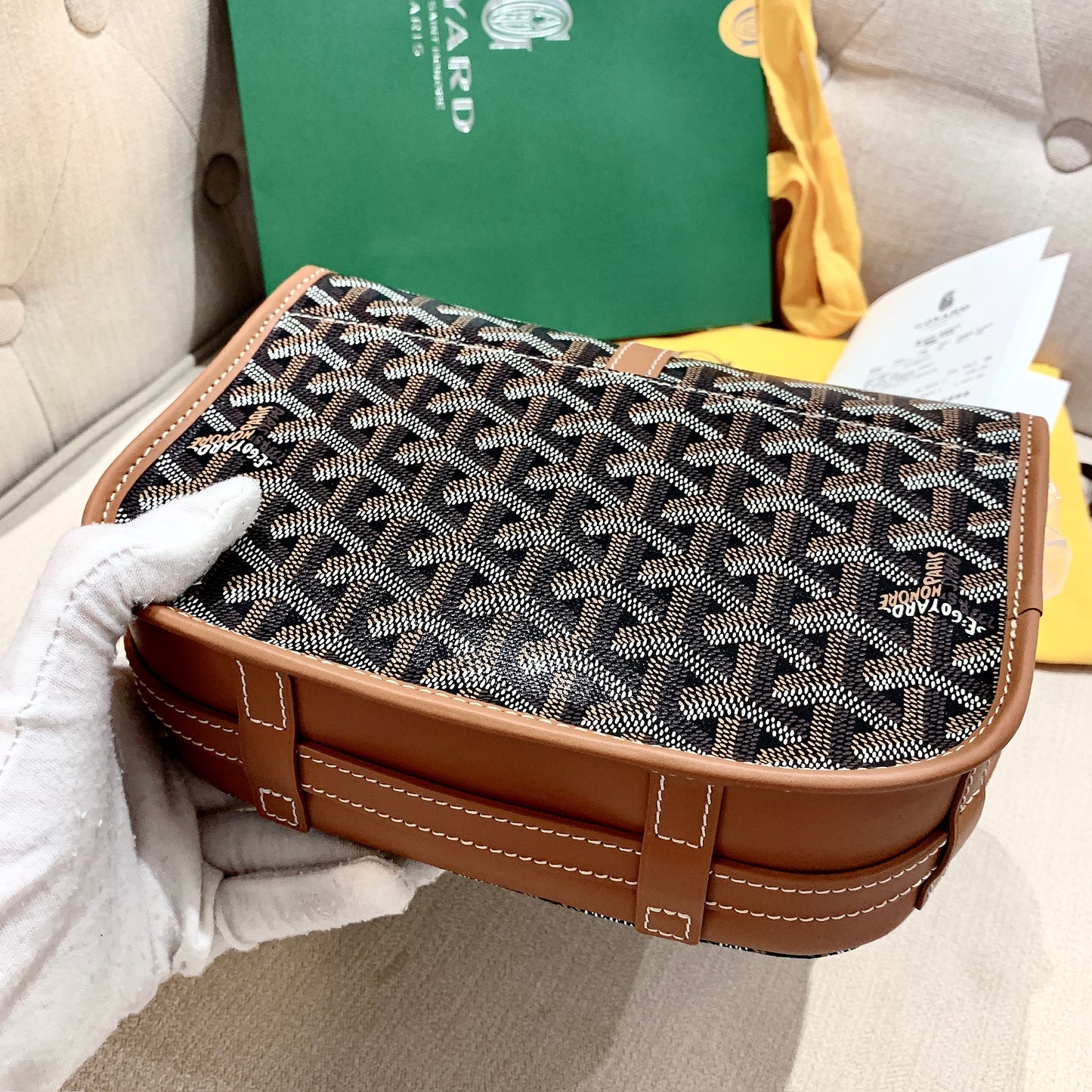 Goyard▪️Belvedere PM 馬鞍郵差包/2020E2300 🍀🉐93000🇪🇺