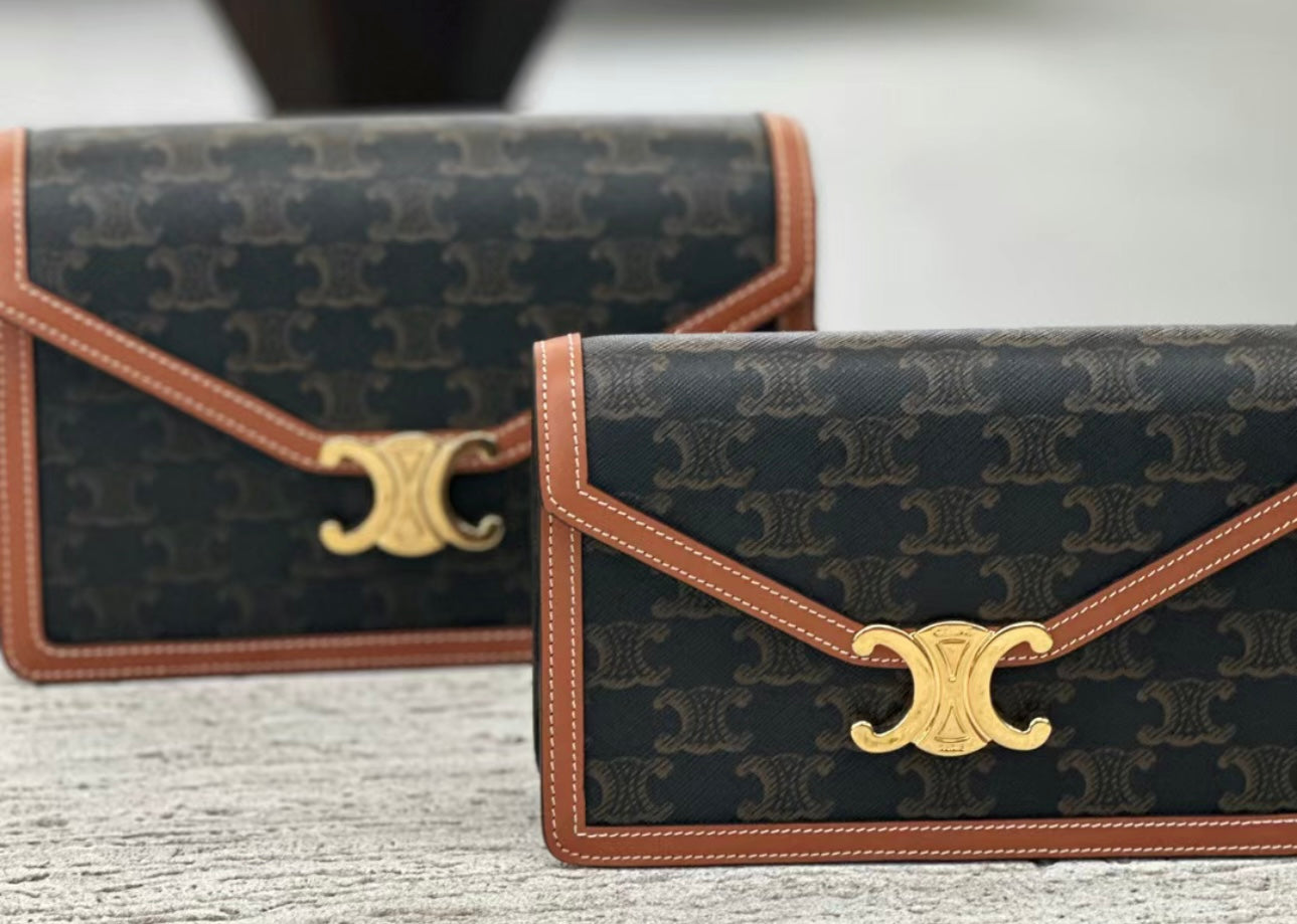 Celine MARGO WOC 老花信封鏈包/1450E1550 🉐55250🇪🇺