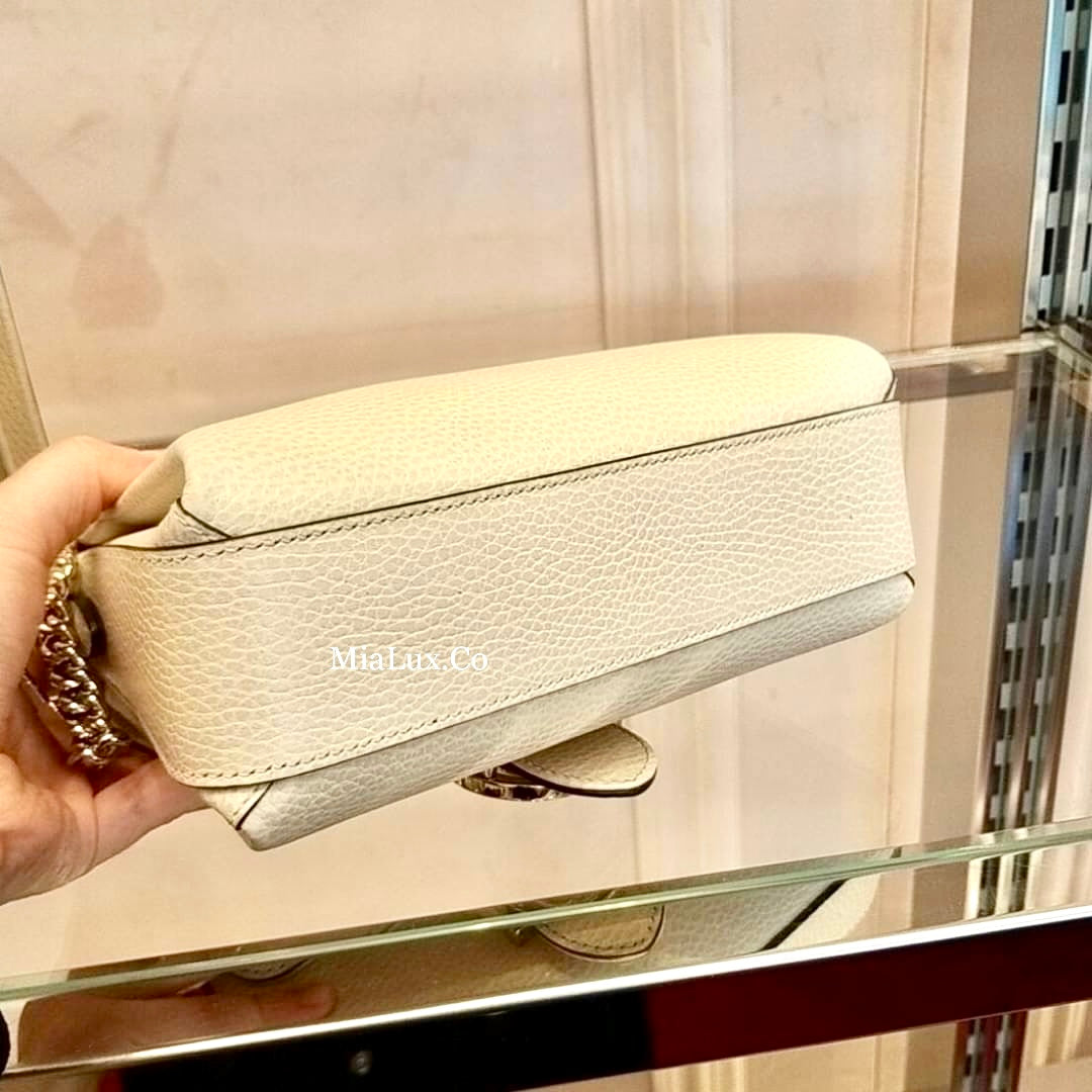 *@Gucci▪️Calfskin Flap Bag 梯形銀扣翻蓋包/P690 🔔限時折🉐32050