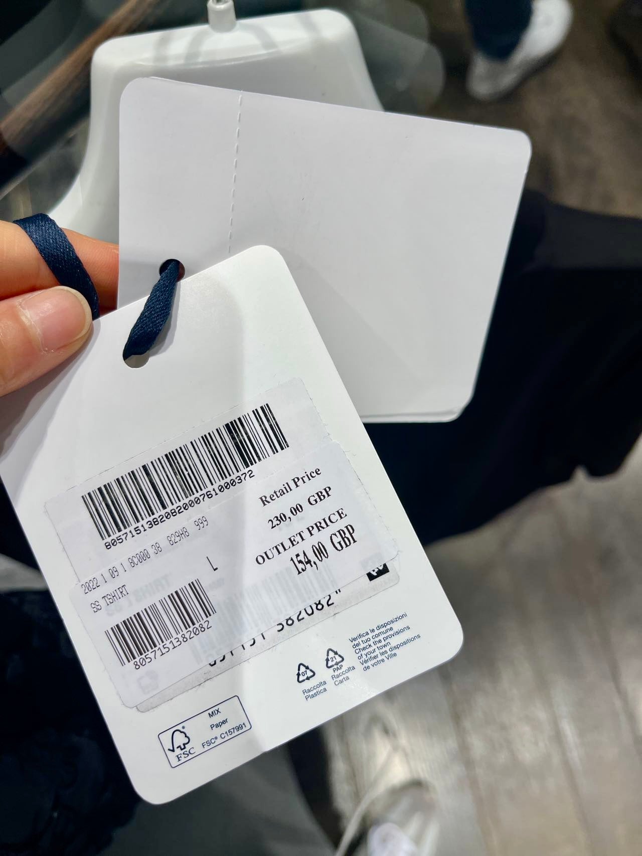 @Moncler T 男款T恤上衣/230P154 🔔限時折🉐8430