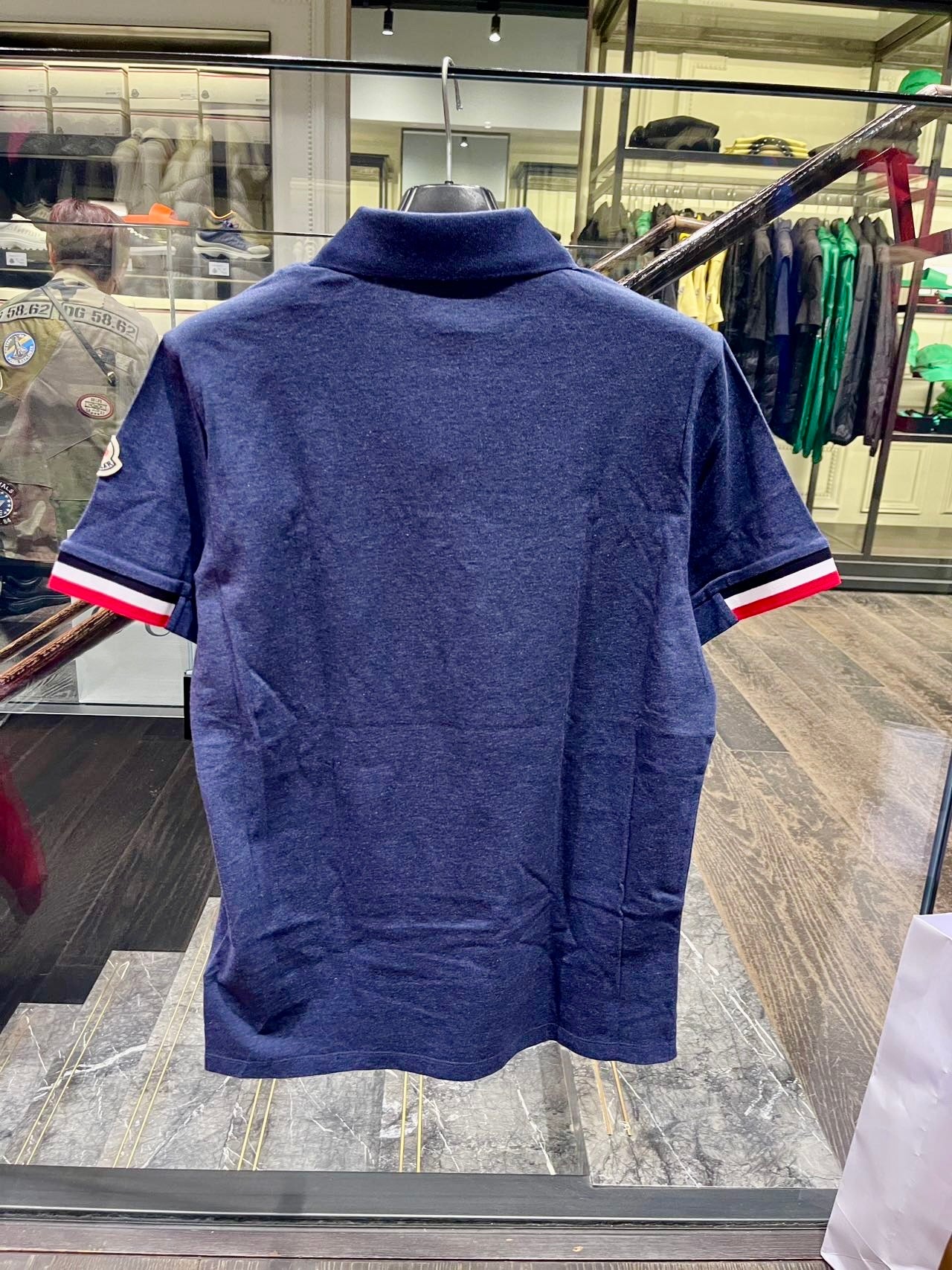 @Moncler Polo 男生款袖飾POLO上衣/230P154 🔔限時折🉐8430