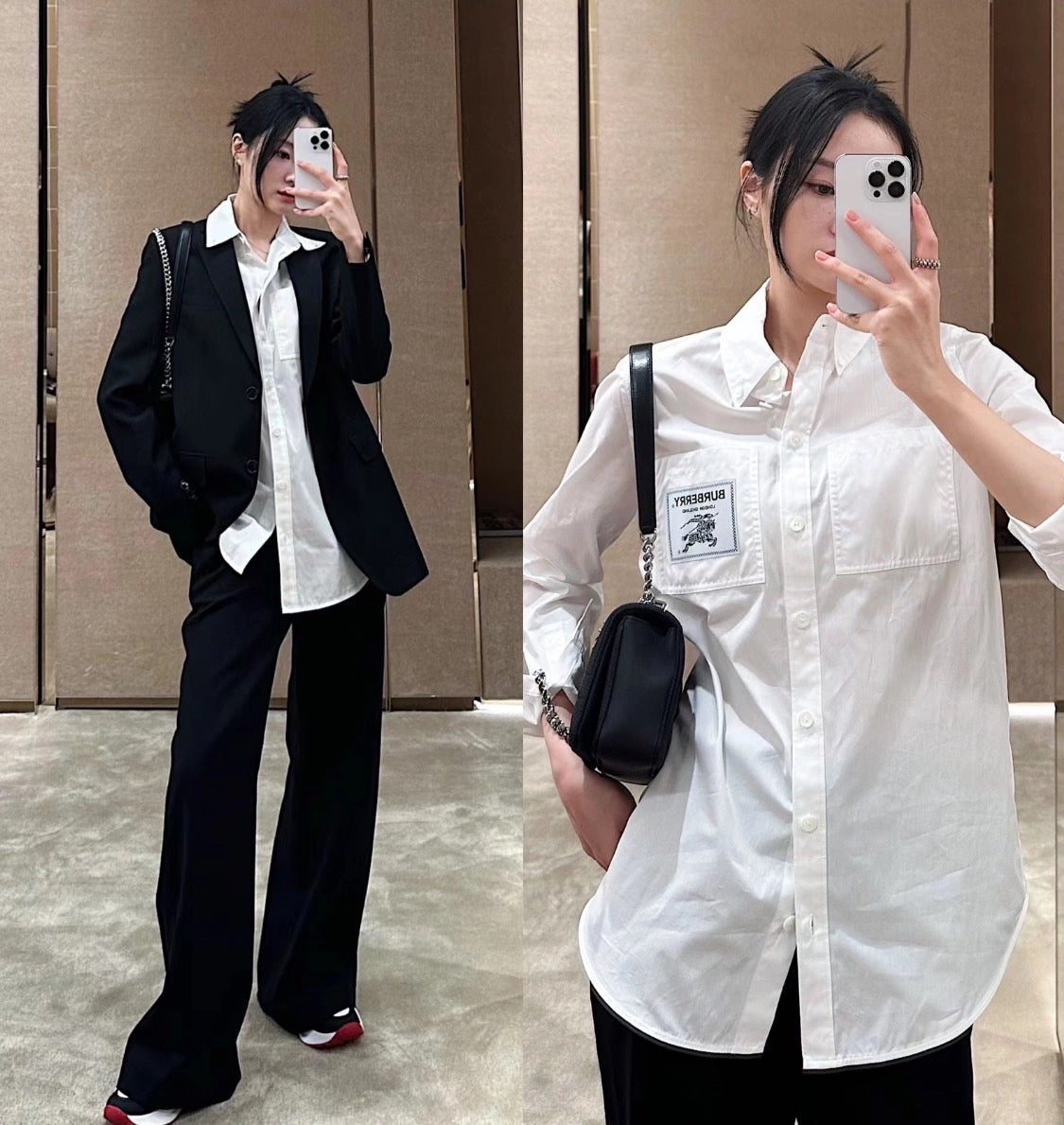 @Burberry Shirt 女款戰馬襯衫上衣/590P169 🔥下殺🉐9110