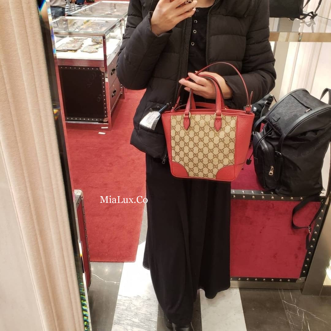 *@Gucci▪️Tote Bag 老花織布手提肩背包/P625 🔔限時折🉐29130