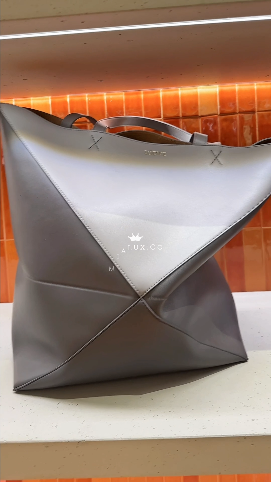 Loewe▪️Puzzle Fold Tote XL 大款拼色拼圖摺疊包/1800