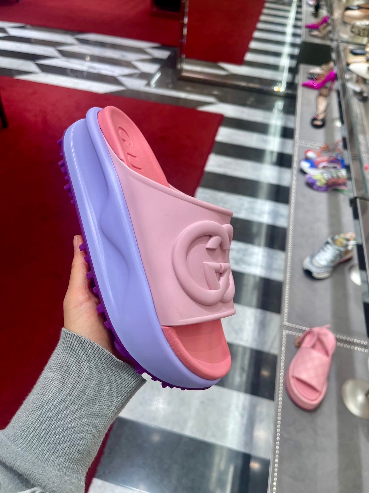 @Gucci Miami 馬卡龍拖鞋/425P200 🔔限時折🉐11000