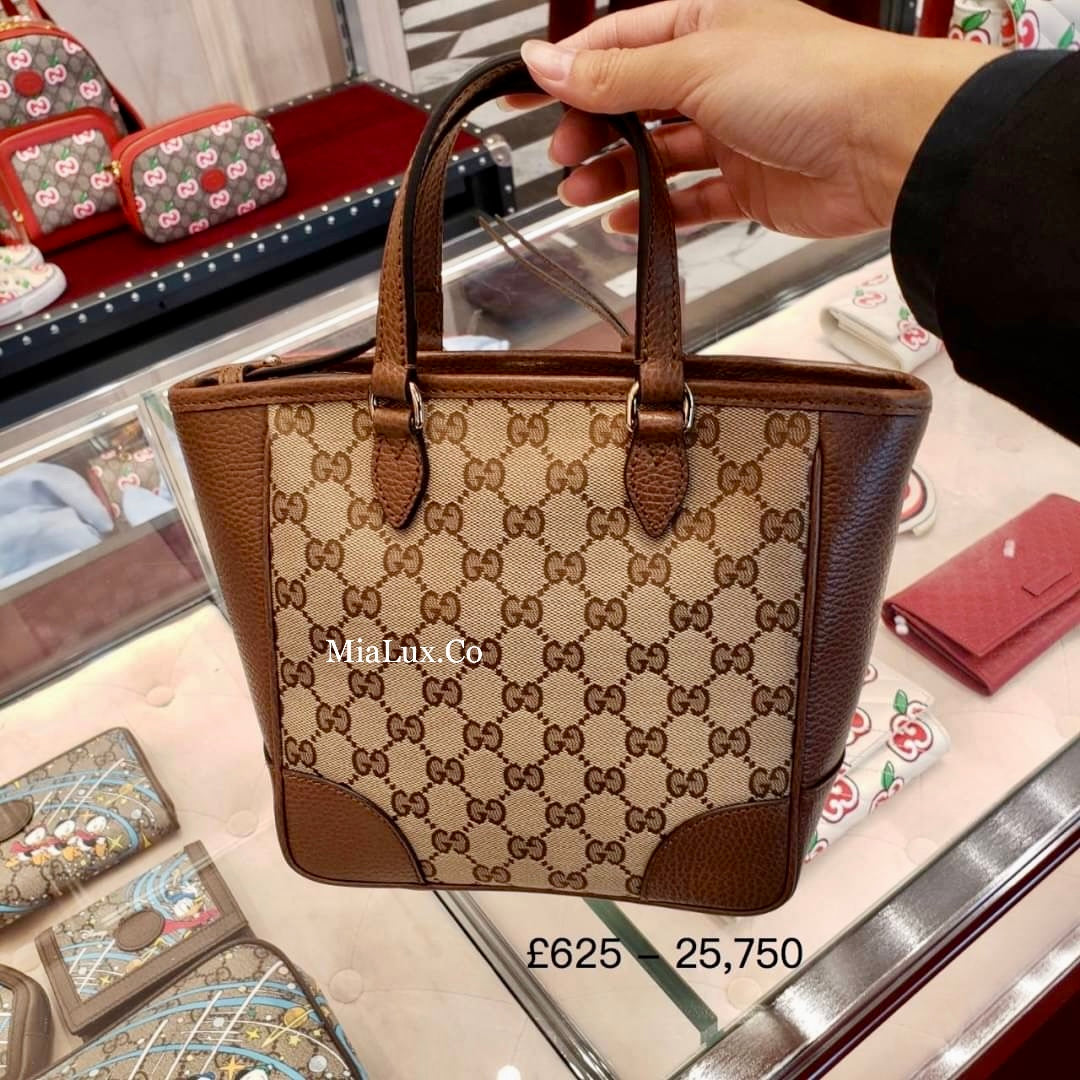 *@Gucci▪️Tote Bag 老花織布手提肩背包/P625 🔔限時折🉐29130