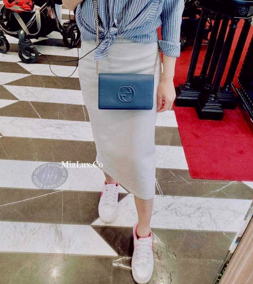 *@Gucci▪️Soho WOC 浮雕翻蓋WOC包/P485 🔔限時折🉐22830