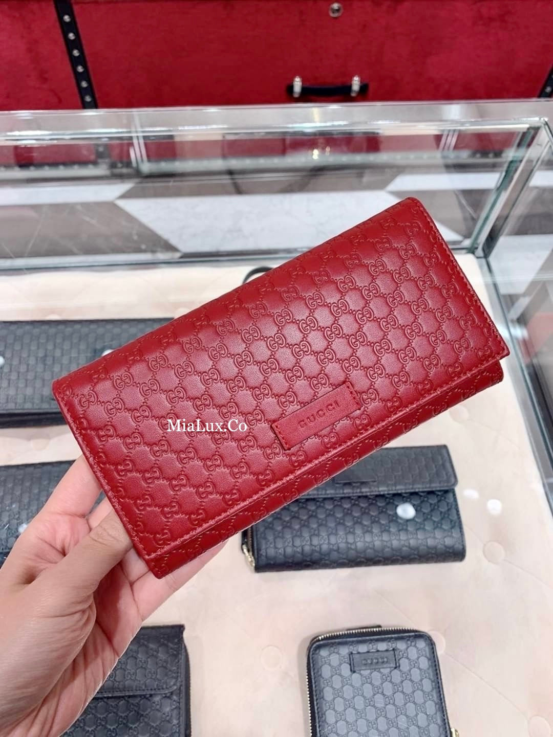 @Gucci▪️Embossed 壓紋翻蓋長夾/540P245 🔔限時折🉐11830