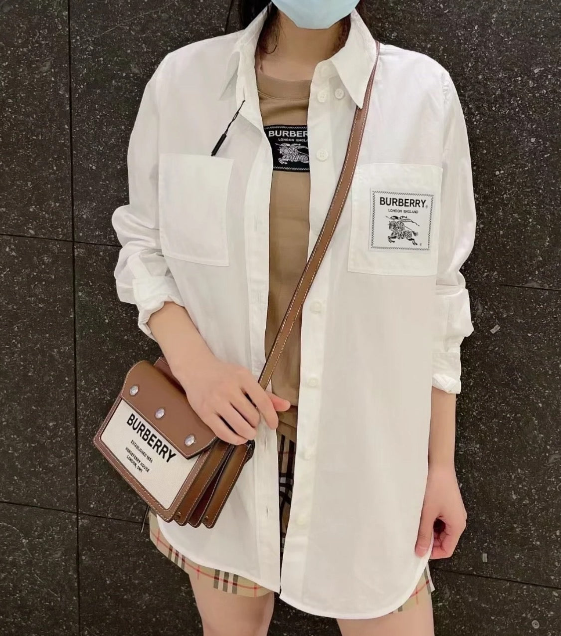 @Burberry Shirt 女款戰馬襯衫上衣/590P169 🔥下殺🉐9110