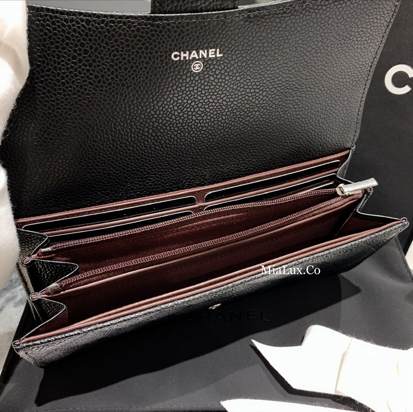 CHANEL▶︎✨| 19 LAMBSKIN WALLET ON CHAIN 經典19小羊皮WOC鏈包 AP3267 *£3,430