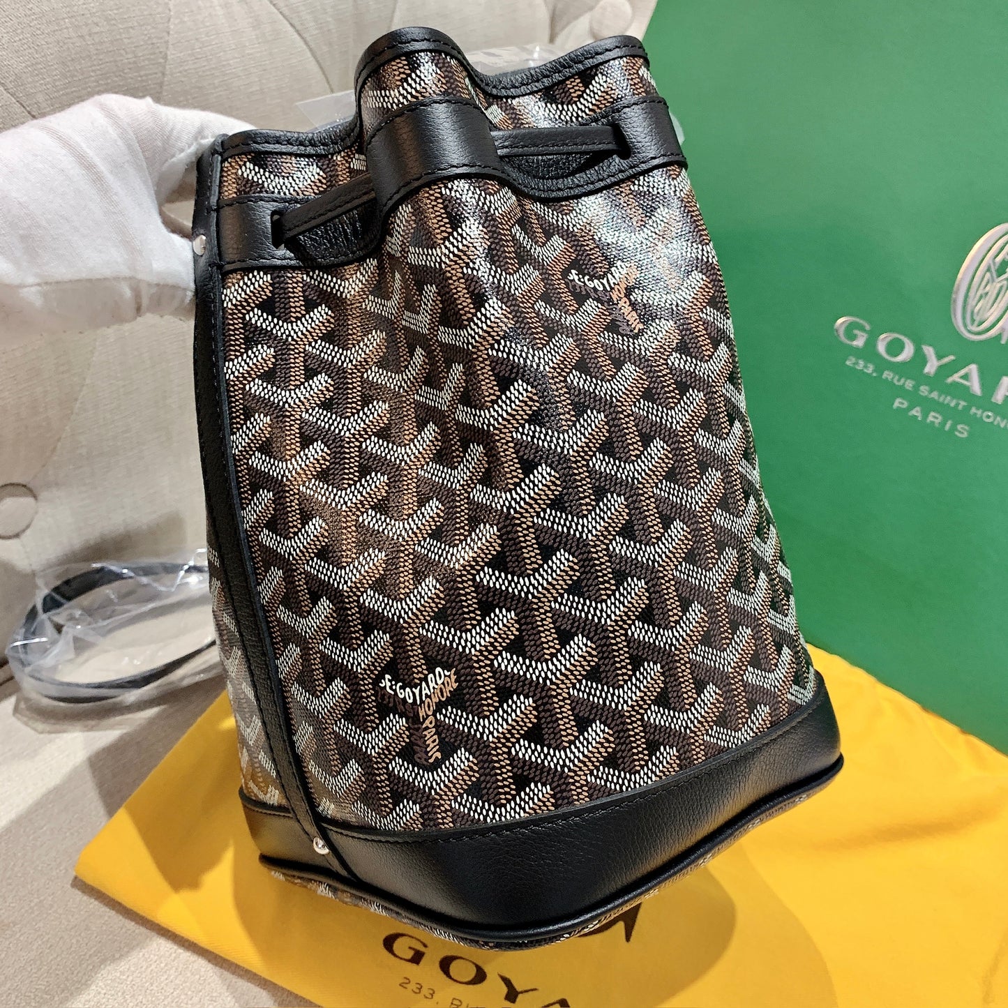 Goyard▪️Petit Flot Bucket 小水桶包/1705E1900 🍀🉐77000🇪🇺