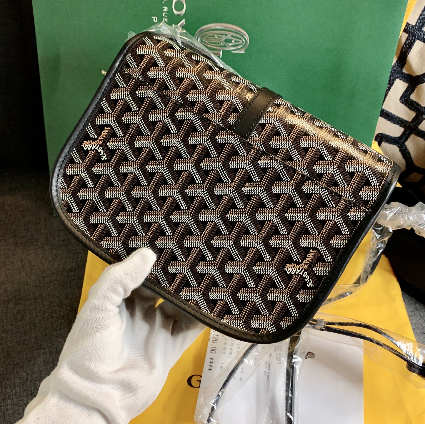 Goyard▪️Belvedere PM 馬鞍郵差包/2020E2300 🍀🉐93000🇪🇺
