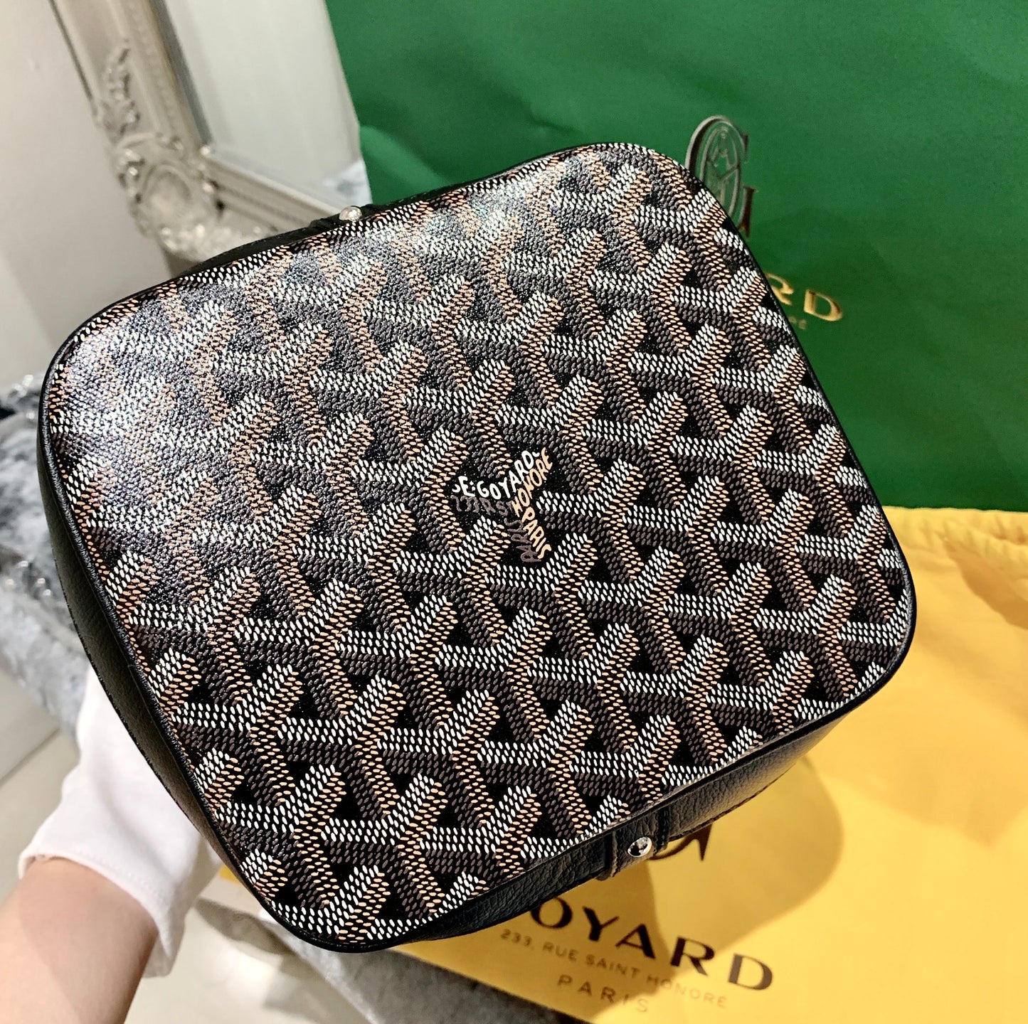 Goyard▪️Petit Flot Bucket 小水桶包/1705E1900 🍀🉐77000🇪🇺