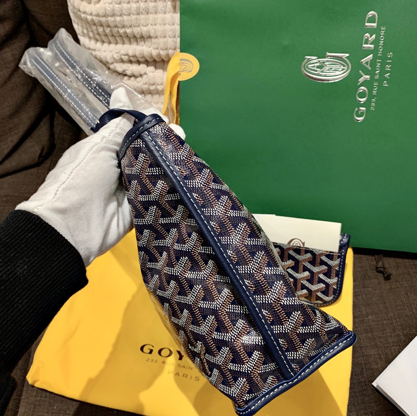Goyard▪️Anjou Mini 雙面迷你托特/1800E2050 🍀🉐83000🇪🇺
