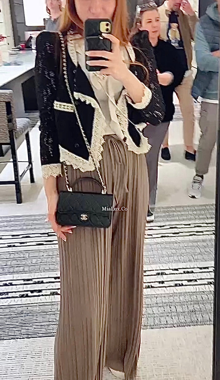 CHANEL▶︎✨| MINI WOC WITH HANDLE 迷你翻蓋手把WOC錢包 AP3226 -