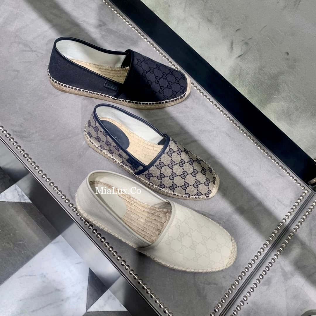 @Gucci Espadrilles Shoes 男生款老花漁夫鞋/390P175🔔限時折🉐8680