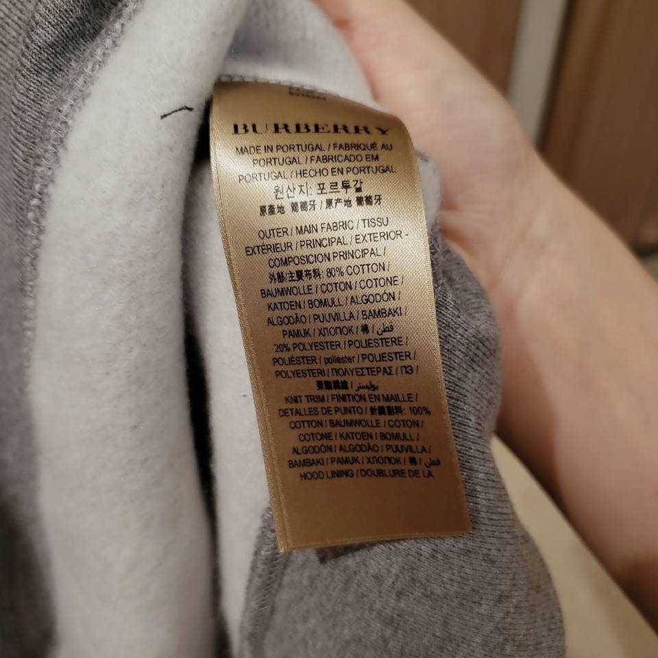 @Burberry Claredon 男生款格紋帽T上衣/P195 🔥下殺🉐9980
